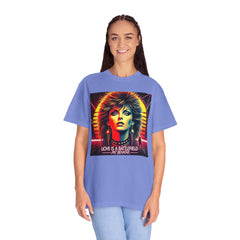 80s Music Love Is A Battlefield - Graphic Comfort Colors Garment Dyed Shirt