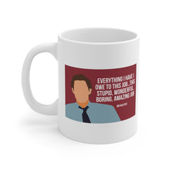 Jim Halpert Quote - Ceramic Mugs (11oz\15oz\20oz) | The Office, TV Series, Fan Gift, Pop Culture Humor, Gift For Him, Gift For Her, Novelty