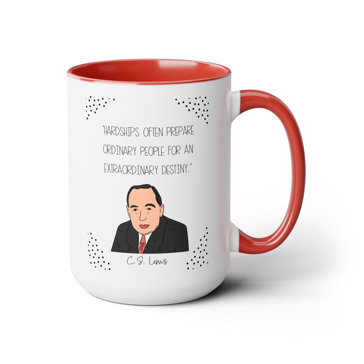 CS Lewis Quote Mug,Famous Author Mug,inspirational mug,gift for him,gift for her,history buff gift,teacher mug idea,famous quote mug