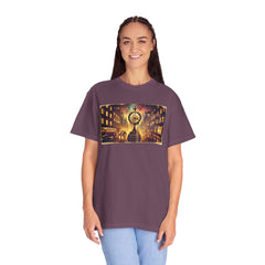 Cindy Lauper Inspired Time After Time Mural Graphic - Unisex Comfort Colors Shirt