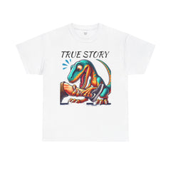 True Story Amputee Dinosaur Humor - Unisex Garment-Dyed T-shirt