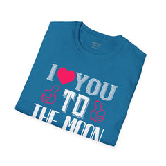 Valentines Day - European Printed Unisex Softstyle T-Shirt, I Love You Shirt,Romantic gift, gift for her, gift for him, couples t-shirt,Love