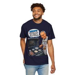 Grill Master Grandpa Funny BBQ T-Shirt — "Whoops! Pretending to Grill for a Photo" Graphic Tee