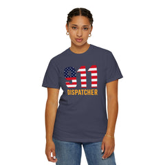 Vintage 911 Dispatcher Garment Dyed T-Shirt