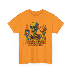 Grateful Dead Inspired Sarcastic Skeleton Tee