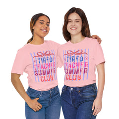 Tired Teacher Summer Club Tee