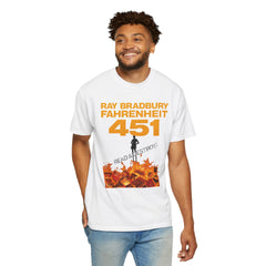 Fahrenheit 451 Graphic T-shirt, Unisex Book Lover Tee, Literary Gift, Reading Enthusiast Apparel, Ray Bradbury Merch, Cozy Casual Wear