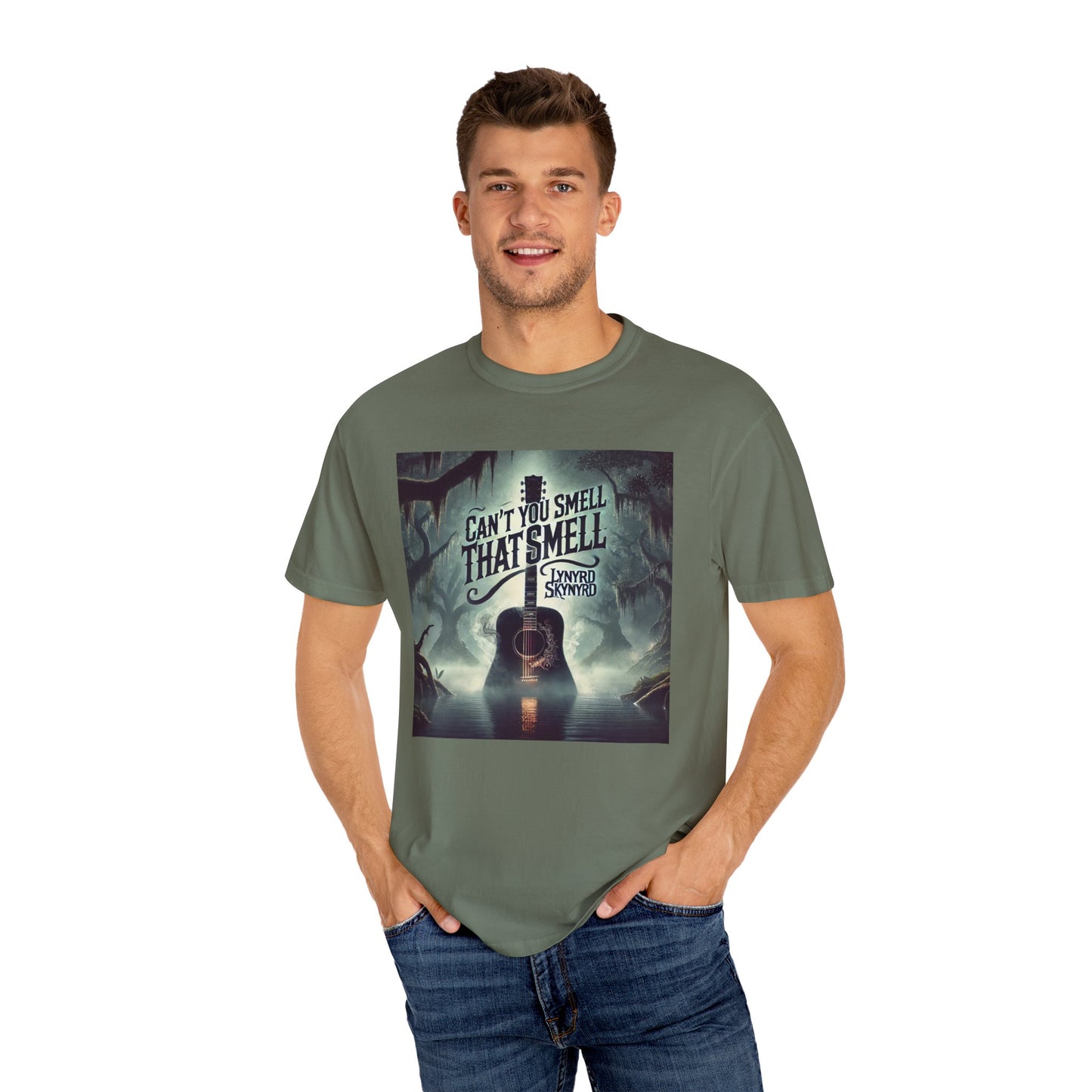 Music Lynyrd Skynyrd Inspired Smell That Smell AI Graphic - Unisex Comfort Colors Shirt