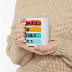 Amputee Motivational Ceramic Mug - Inspiring Quotes for Daily Motivation