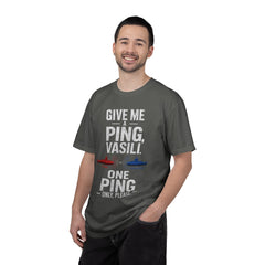 Hunt For Red October Give Me A Ping  Vasili Unisex Garment-Dyed T-shirt