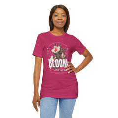 Bloom Stronger Unisex Jersey Tee - Positive Vibes Floral Design