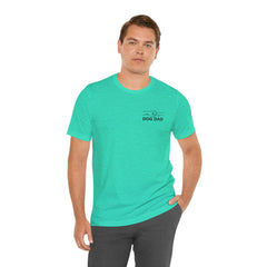Dog Dad T-Shirt — Personalized Your Dog Image  Tee (Custom Name)