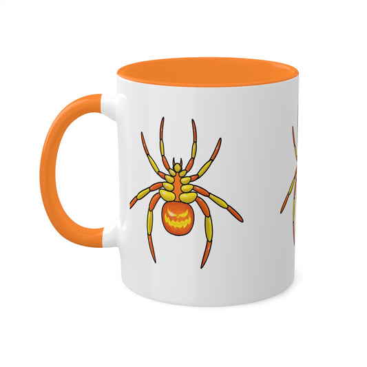 Halloween Spider Pumpkin 11oz Mug