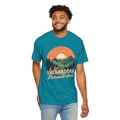 Shenandoah National Park Graphic, Comfort Colors Soft Relaxed Fit Unisex Garment-Dyed T-shirt