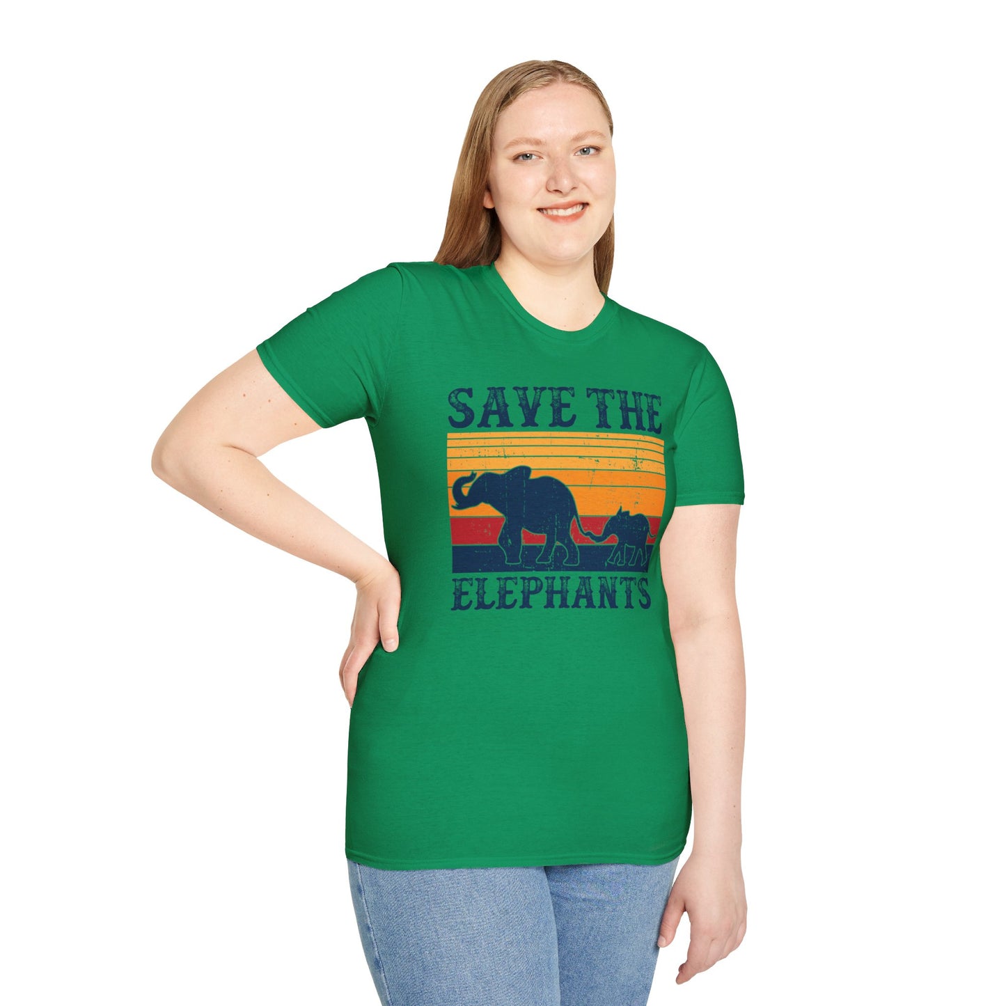 Save the Elephants Unisex Softstyle T-Shirt