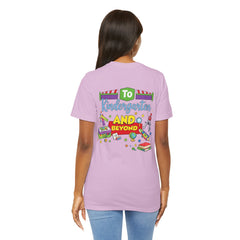 Personalized Name Kindergarten Teacher T-Shirt —  Kindergarten and Beyond Graphic Tee