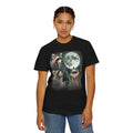 Three Raccoons and the Moon Vintage Style Graphic Tee