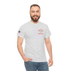 SUBMARINER RED Friday T Shirt with Fouled Anchor, American Flag, FBM / Boomer Silhouette. Remember Everyone Deployed, Dolphins