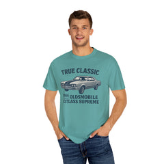 Retro Oldsmobile 1966 Cutlass Supreme - Unisex Comfort Colors Garment Dyed T-Shirt