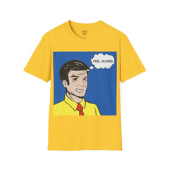 Feel Sucked Pop Art Guy Unisex Softstyle T-Shirt