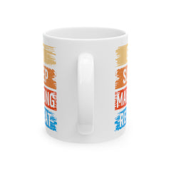 Eat Sleep Mahjong Repeat mug, funny mahjong gift, ceramic mug, 11oz mug,15oz mug, gift for player, mahjong lover gift, gift for her