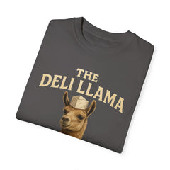 Funny Deli Llama Unisex T-Shirt - Perfect for Foodies and Animal Lovers