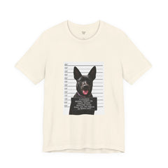 K9 Mugshot Personalized with your Dog T-Shirt