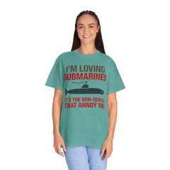 Submarine Lover Nautical Tee, Graphic Submarine Shirt | Summer Casual