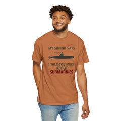 Submarine Humor T-Shirt - Funny Unisex Tee for Nautical Lovers, Gift for Submarine Enthusiasts, Casual Wear, Maritime Joke Shirt