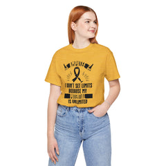 Motivational Amputee Quote - Unisex T Shirt