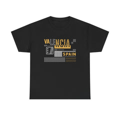 Valencia Spain Cities of The World Series Unisex Heavy Cotton Tee