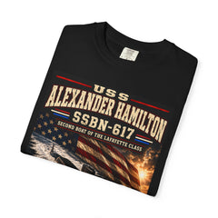 USS Alexander Hamilton SSBN-617 Submarine T-Shirt - Forty One for Freedom Collection