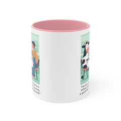 COW TIPPING Awareness - Accent Mugs | Cow Tipping Is Real, Bovine Humor. Gift For Him, Gift For Her, Farm Humor, Cow Fan Gift, Farm Animal
