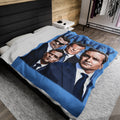 Harvey Specter - Velveteen Plush Blanket | Suits TV Show | Fan Gift | Lawyer Gift | Gift For Him | Gift For Her | Pop Culture \ Comfy Gift