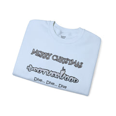 MERRY  CHRISTMAS Submarine Brotherhood -Unisex Crewneck Sweatshirt