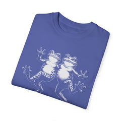 Frog Dancing Its Real, Retro Graphic Shirt, 90s Frog Tee, Nature Shirt, Dancing Frog Tee, Frog Lovers, Vintage Style Relaxed Fit T-shirt