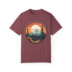 Mount Rainier National Park Graphic, Comfort Colors Soft Relaxed Fit Unisex Garment-Dyed T-shirt