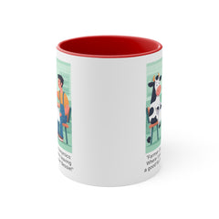 COW TIPPING Awareness - Accent Mugs | Cow Tipping Is Real, Bovine Humor. Gift For Him, Gift For Her, Farm Humor, Cow Fan Gift, Farm Animal