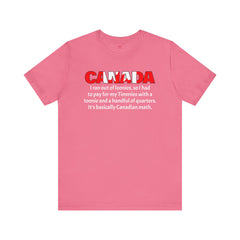 Funny Canadian Tim Hortons reference Tee