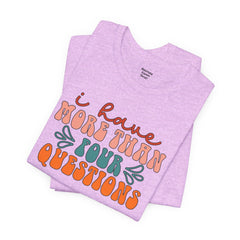Groovy Four Questions Passover Unisex Tee