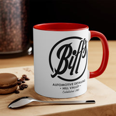Biff's Automotive Detailing Mug,Back To The Future,Car detailing mug,BTTF Novelty Mug,car enthusiast gift,movie merchandise mug,Biff Tannen