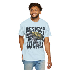 Respect the Locals T-Shirt — Sea Turtle Conservation Graphic Tee