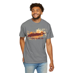 Long Island NY Comfort Colors Garment-Dyed T-shirt with Long Island Ice Tea Cocktail Recipe on Back