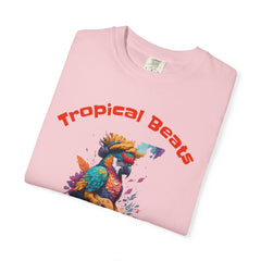 Tropical Beats Graphic T-Shirt — Feathery Feats Design