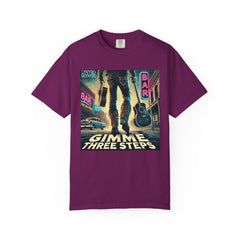 Music Lynyrd Skynyrd Inspired Gimme Three Steps AI Graphic - Unisex Comfort Colors Shirt