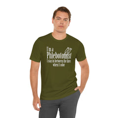 Phlebotomist Humor Tee, Funny Medical Shirt, Nurse Gift, Blood Tech Wear, Cute Phlebotomy Humor, Healthcare Apparel