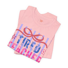 Tired Teacher Summer Club Tee