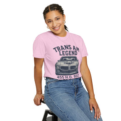 Retro Pontiac 1971 Trans Am High Output -455 Unisex Comfort Colors Garment Dyed T-Shirt