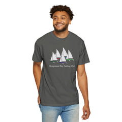 Hempstead Bay Sailing Club T-Shirt — Vintage Sailboat Race Day Tee
