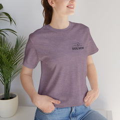 Dog Mom T-Shirt — Personalized Your Dog Image  Tee (Custom Name)